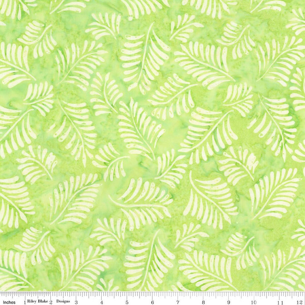 Riley Blake Designs Expressions Batiks - Canopy Pale Lime BT23433-320 | On The Bias Designs