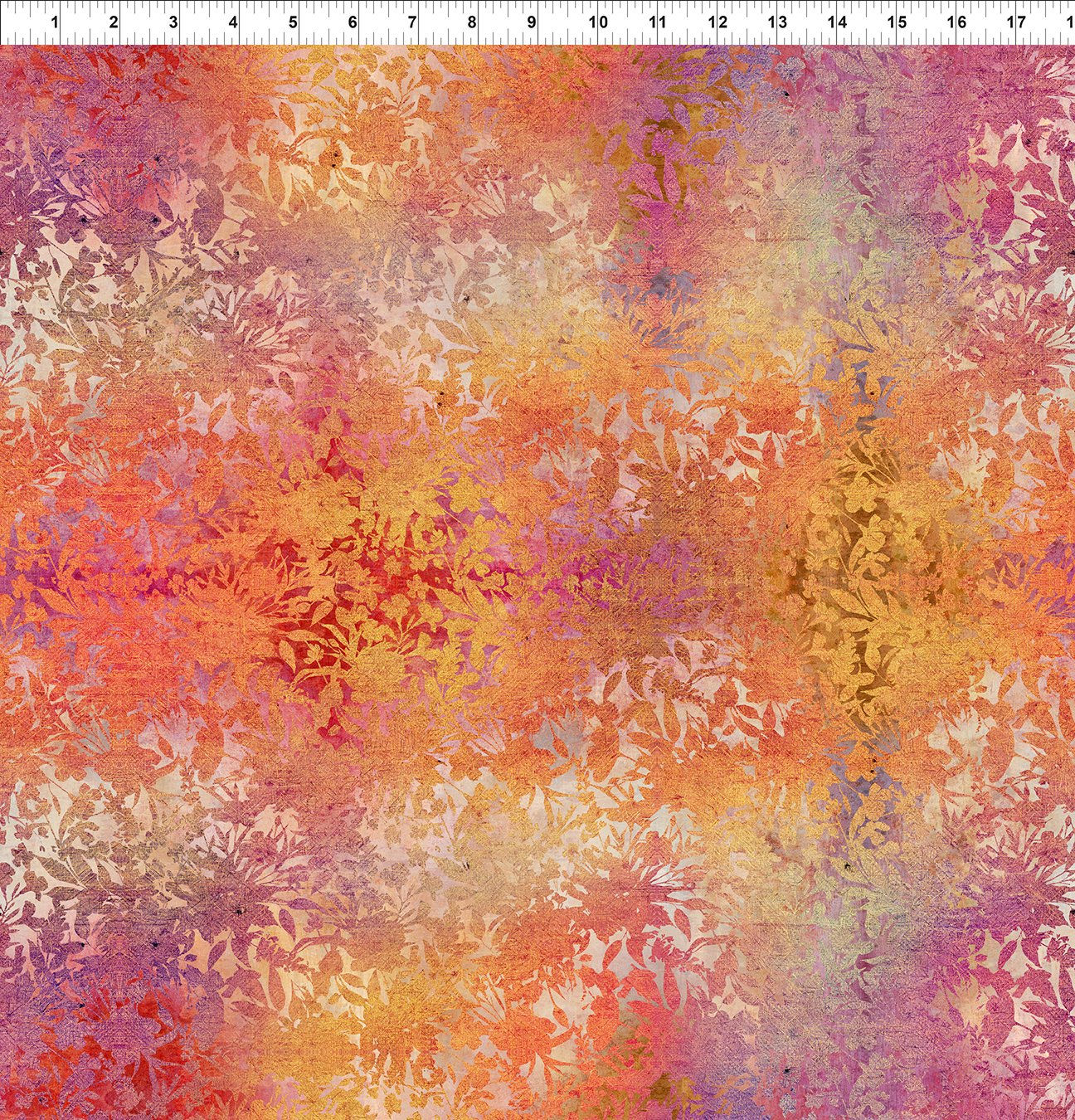 In The Beginning Fabrics - Evanescence - Brocade Sunset 3EV1 | On The Bias Designs