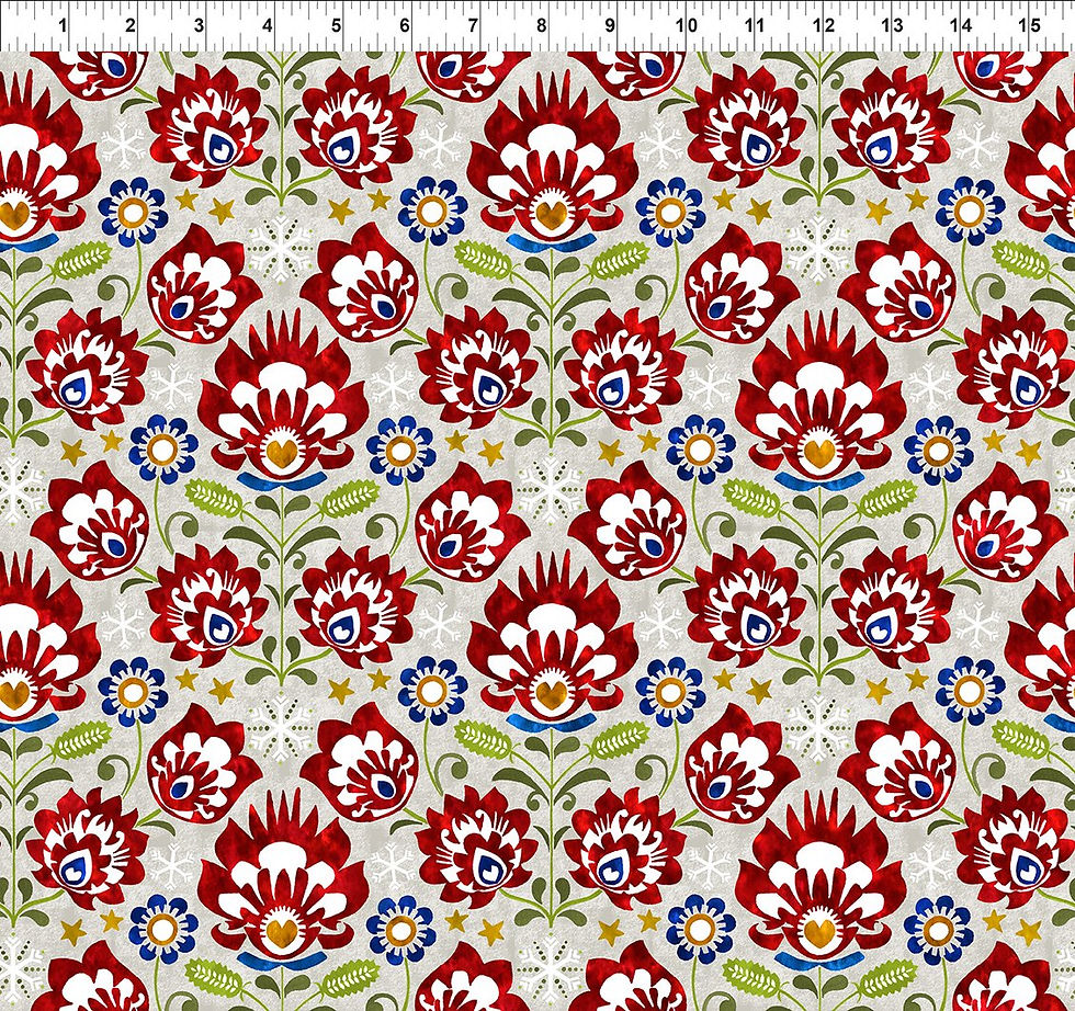 In The Beginning Fabrics - NYSNO (New Snow) - 3NS-1 | On The Bias Designs