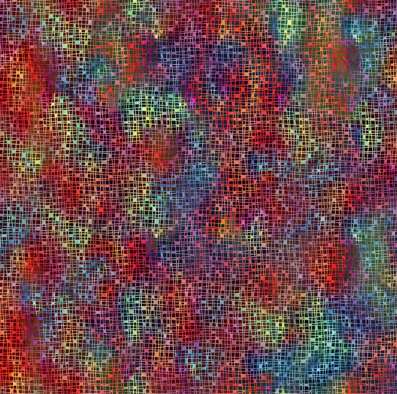 In The Beginning Fabrics - Impressions - Weave Multi Dark 8JYS-1 | On The Bias Designs