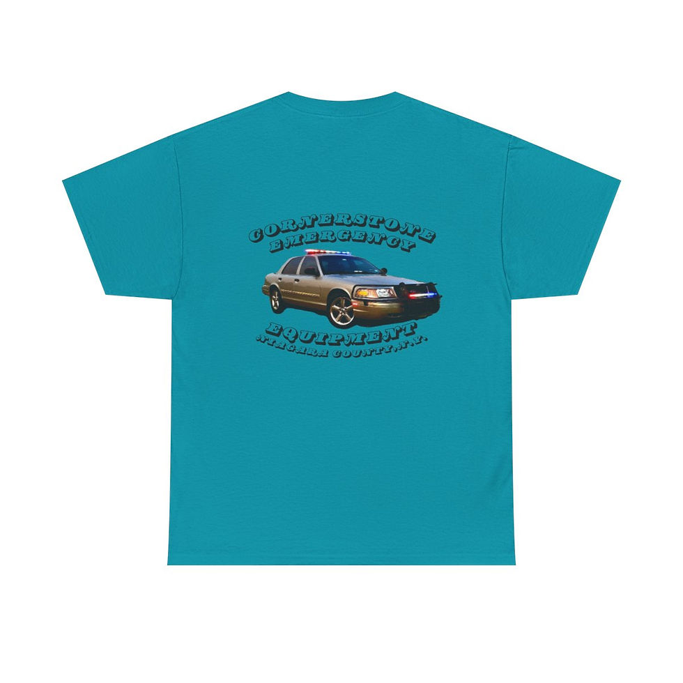Thumbnail: Cornerstone Emergency Crown Vic Heavy Cotton Tee