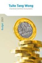 cover page with stacked coins