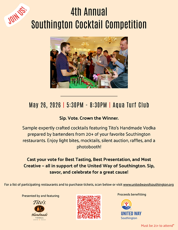 FLYER_4th Annual Southington Cocktail Competition.png