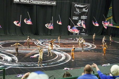 Rapturous Welcome Greets World-Champ SHS Winter Guard Team