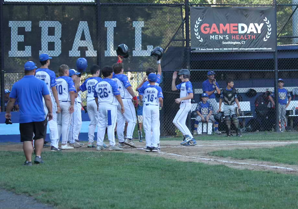 District 5 Semifinals Home Run Celebration