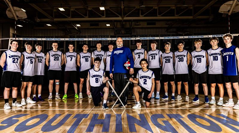 The Southington High School Boys Volleyball team MAX PREPS PHOTO, COURTESY OF LOU GIANACOPOULOS