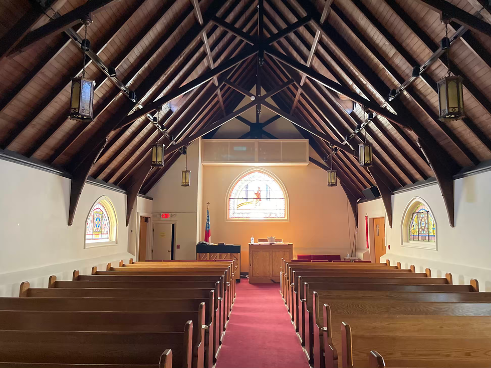The interior of St. Paul's.