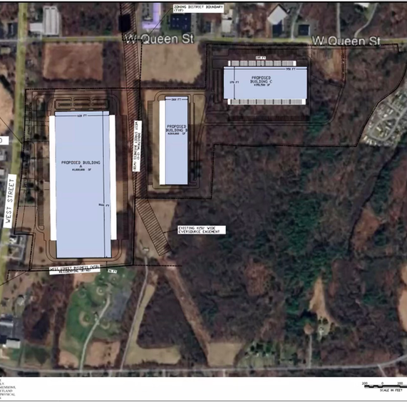 Massive Warehouse Proposed for West Street and West Queen
