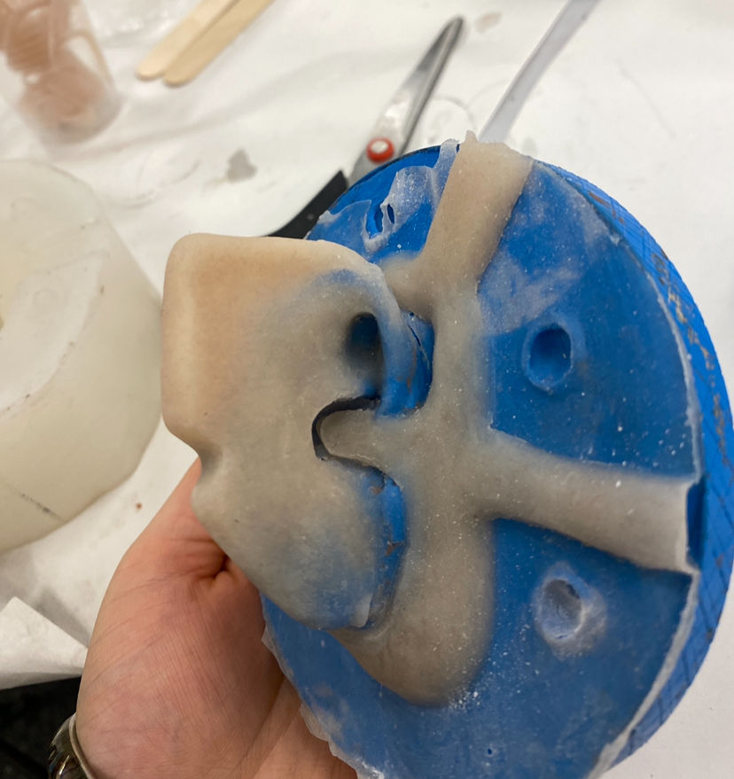Prosthetic Silicone ear piece