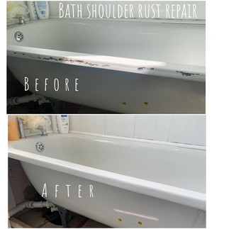 Smiles bath chip repair