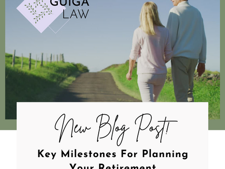 Key Milestones For Planning Your Retirement