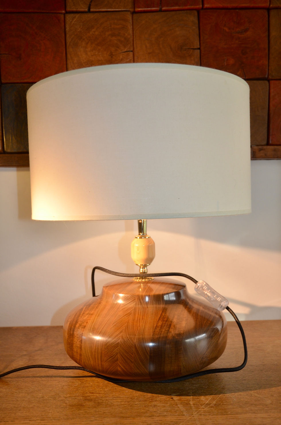 Miniature : Pied de lampe en bois d'Ipé - 416
