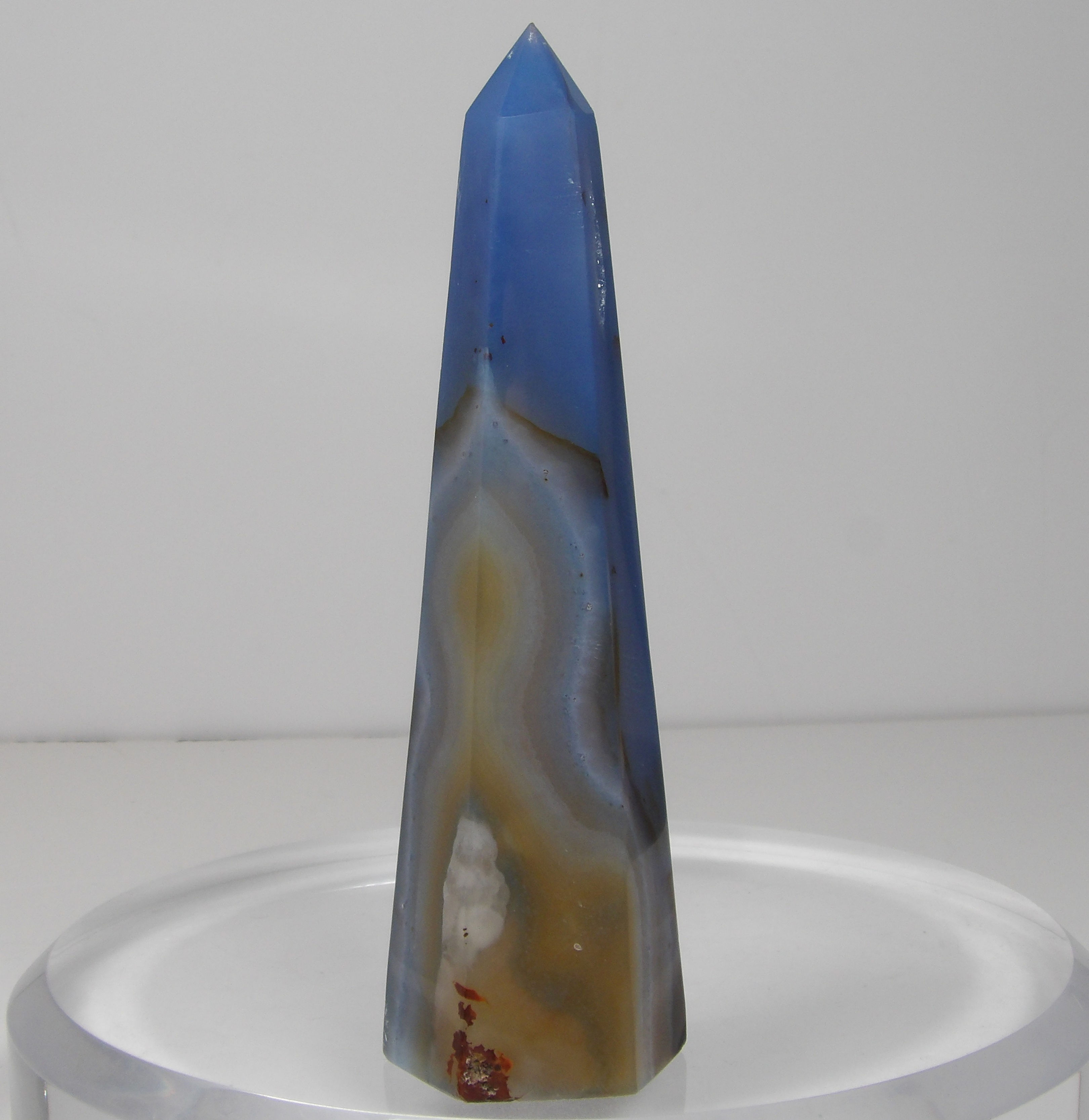 Blue Lace Agate Tower