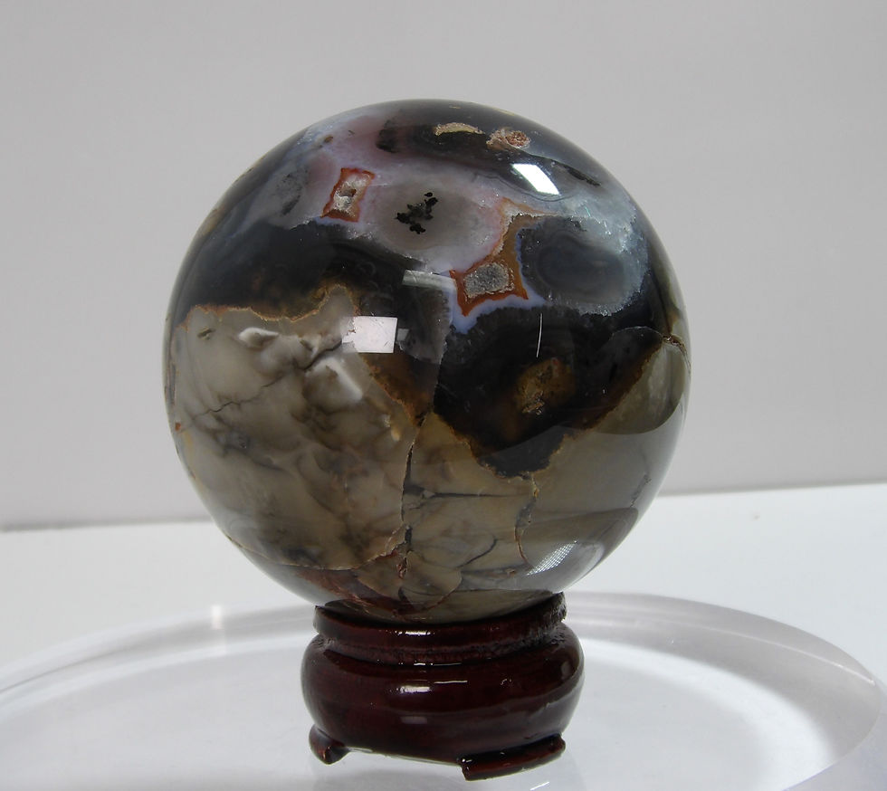 Thumbnail: Volcano Agate Sphere