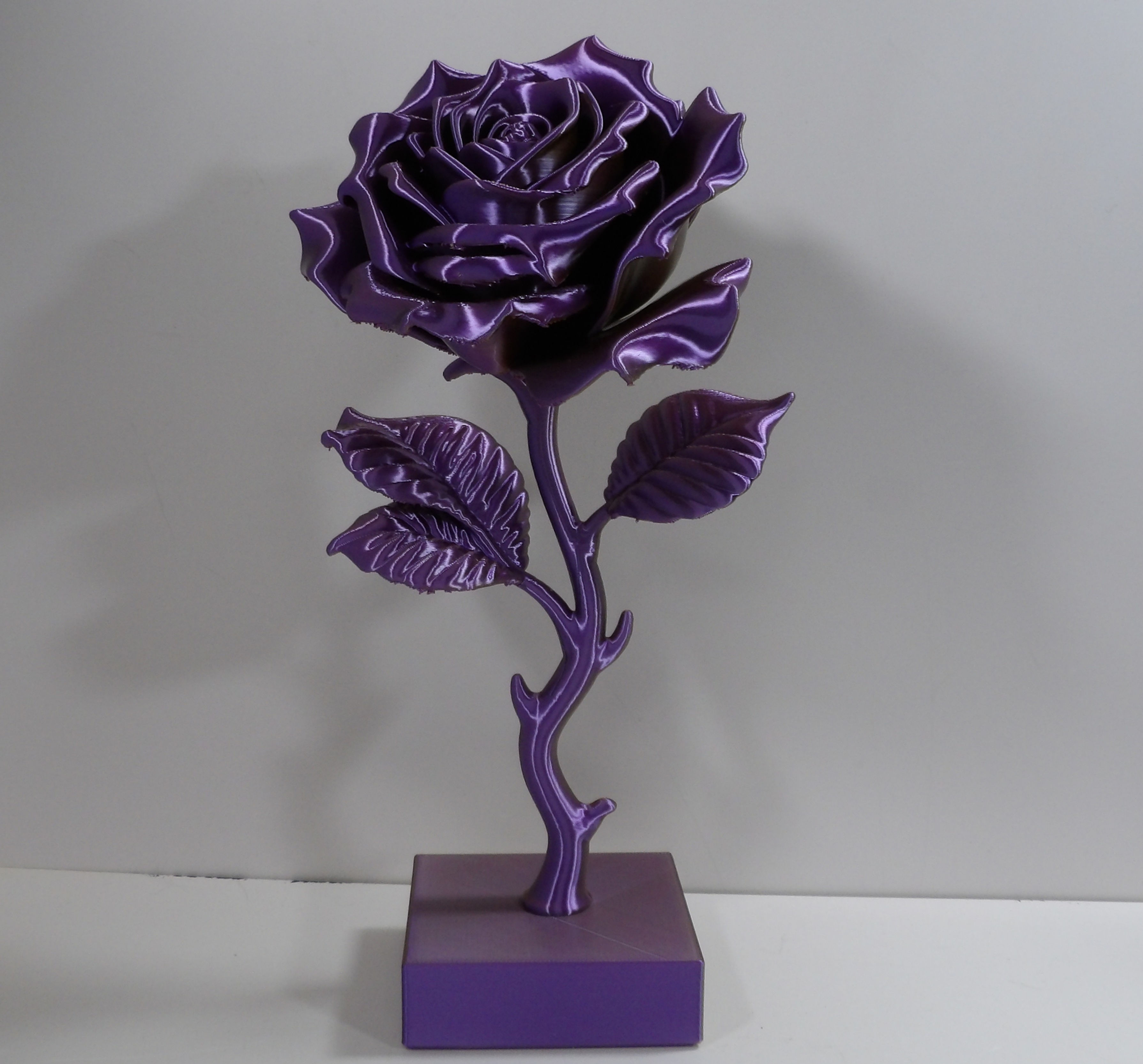 3D Printed Rose
