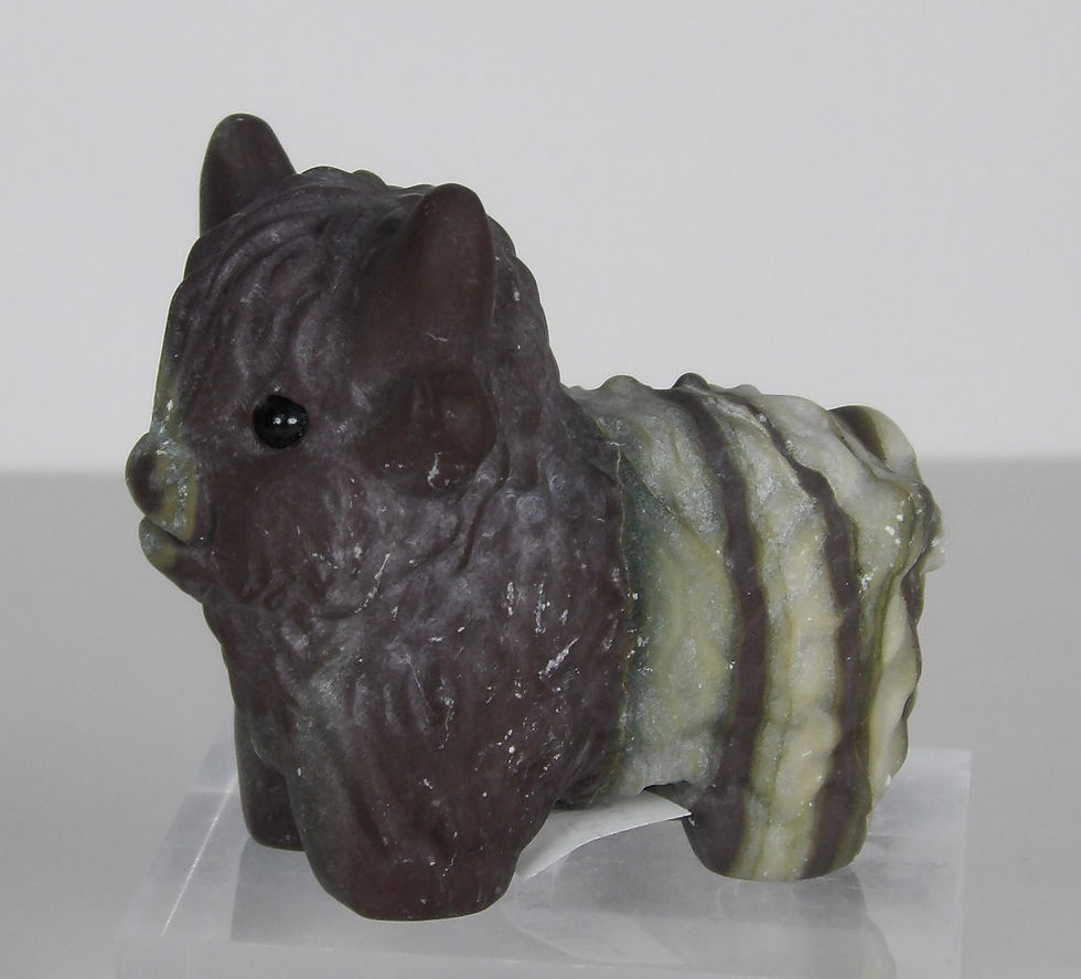 Thumbnail: Jasper Highland Cow Carving