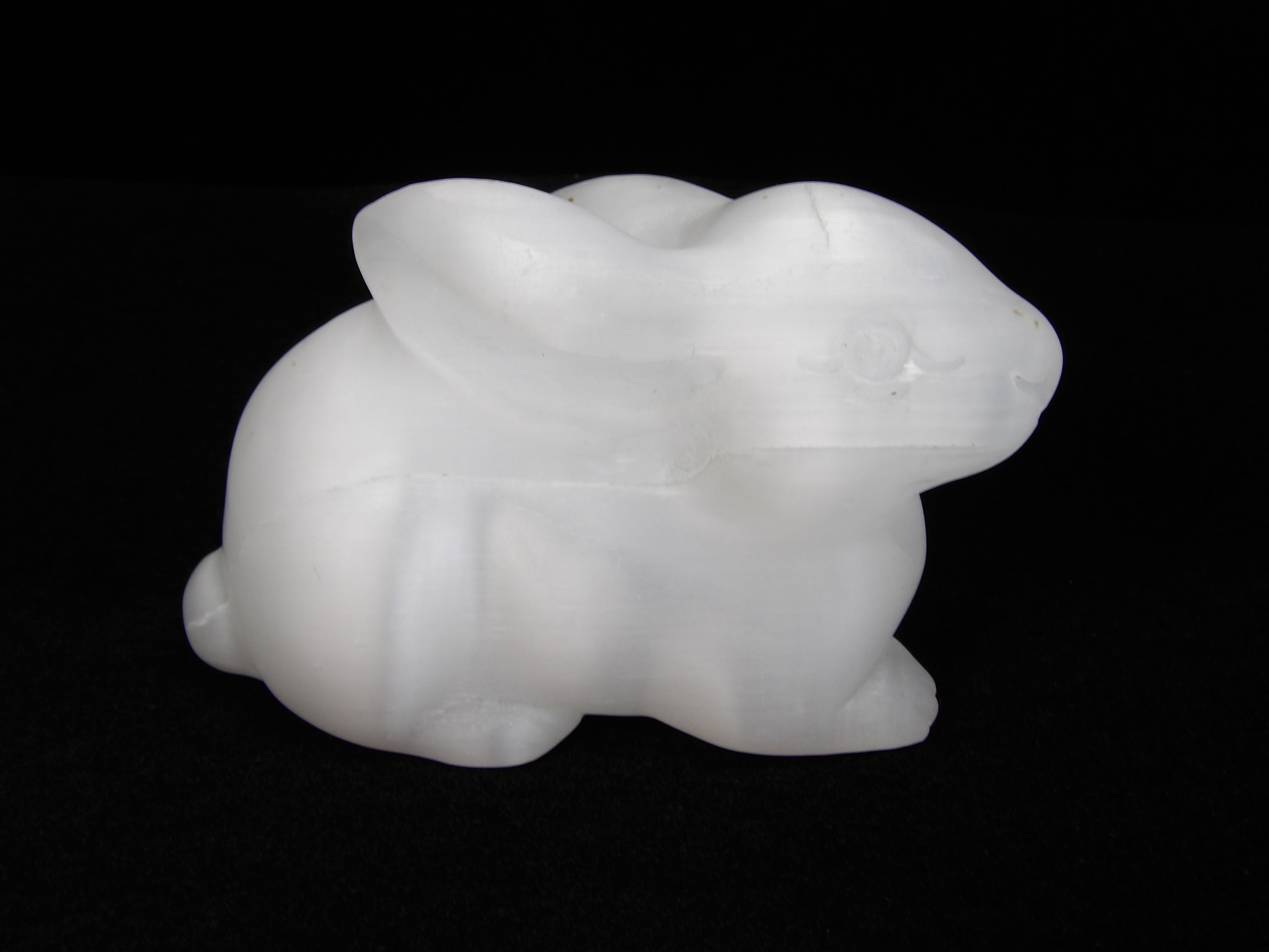 selenite rabbit side