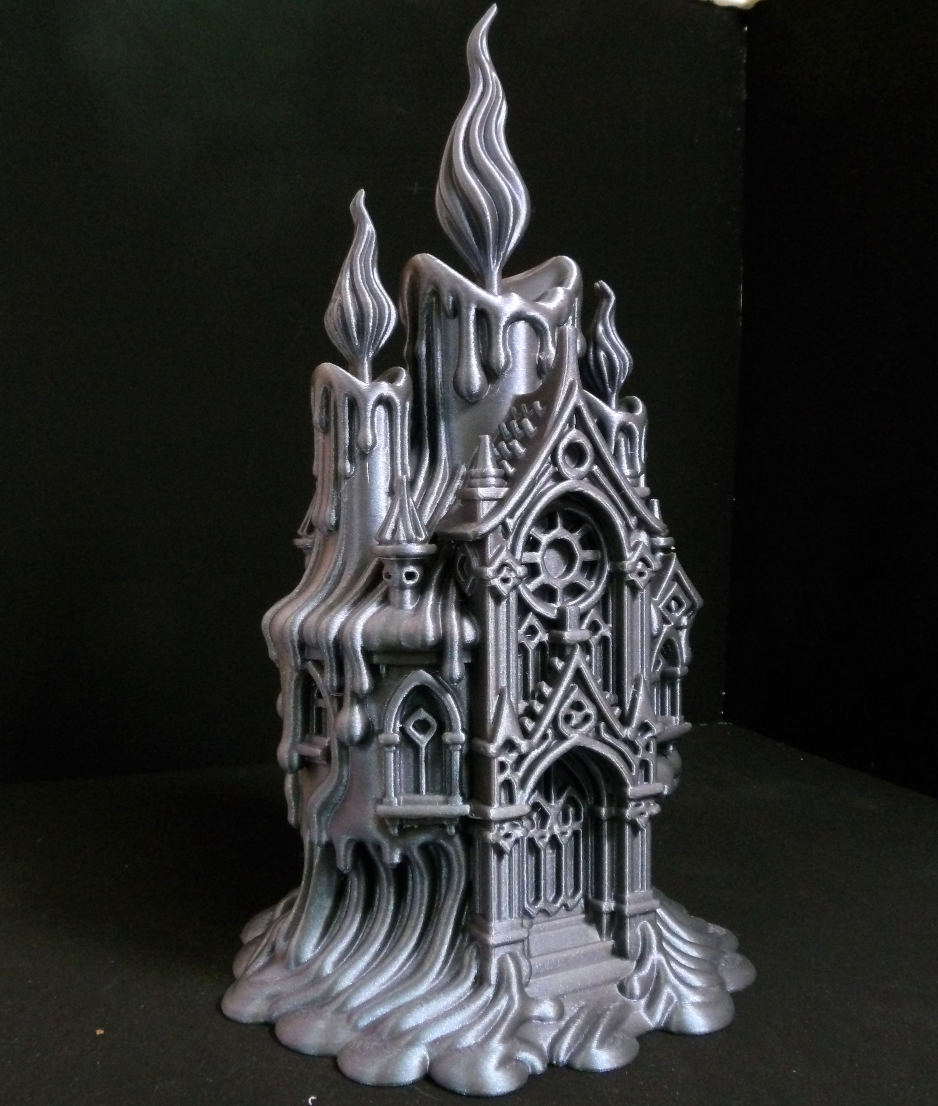 3D Printed Candle Castle