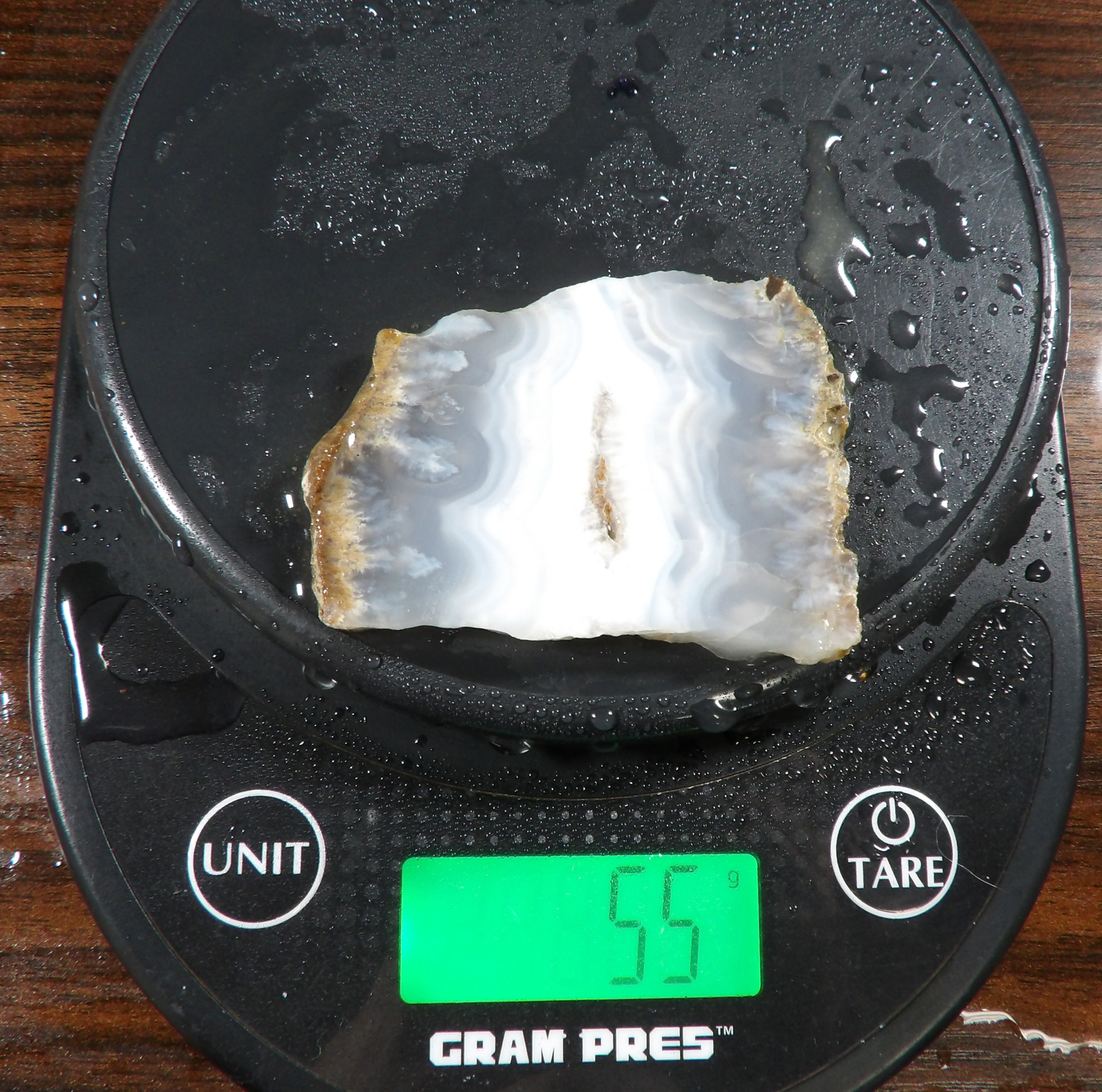 Blue Agate Slab