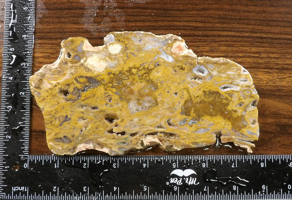 Thumbnail: Golden Moss Agate Slab