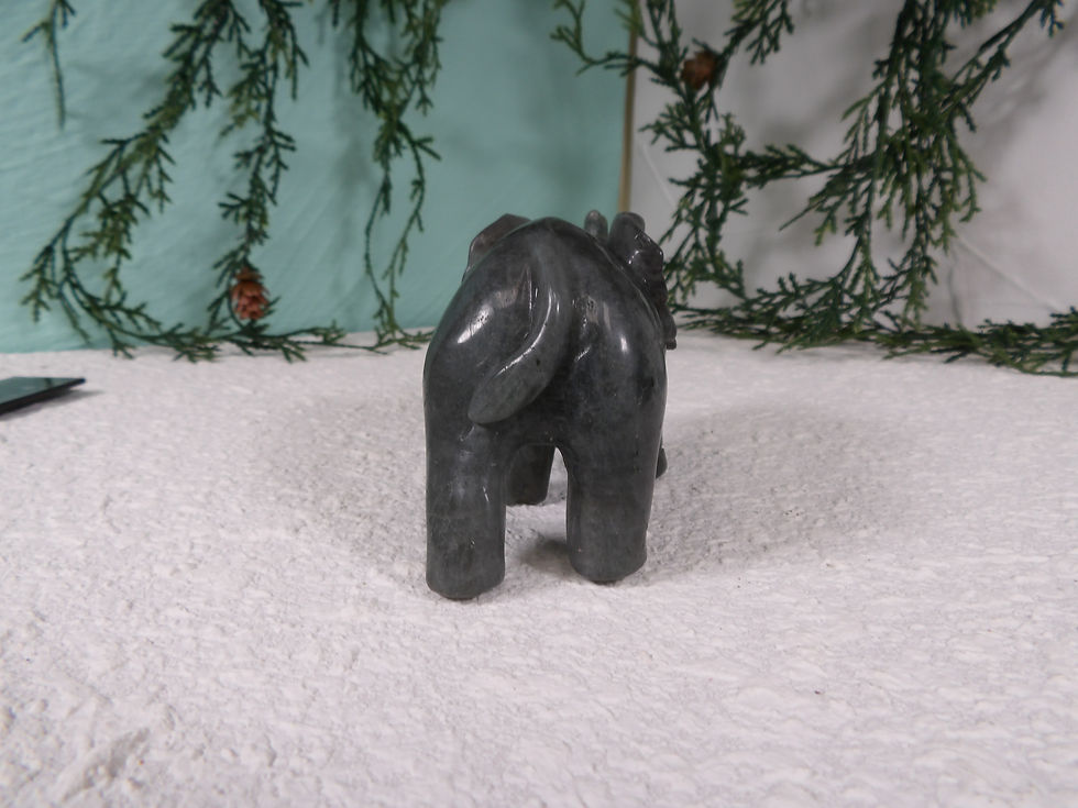 Thumbnail: Labradorite Elephant Carving