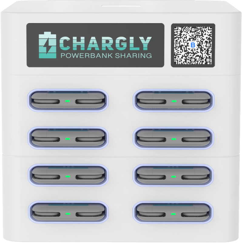 een Chargly oplaadstation zonder extra scherm