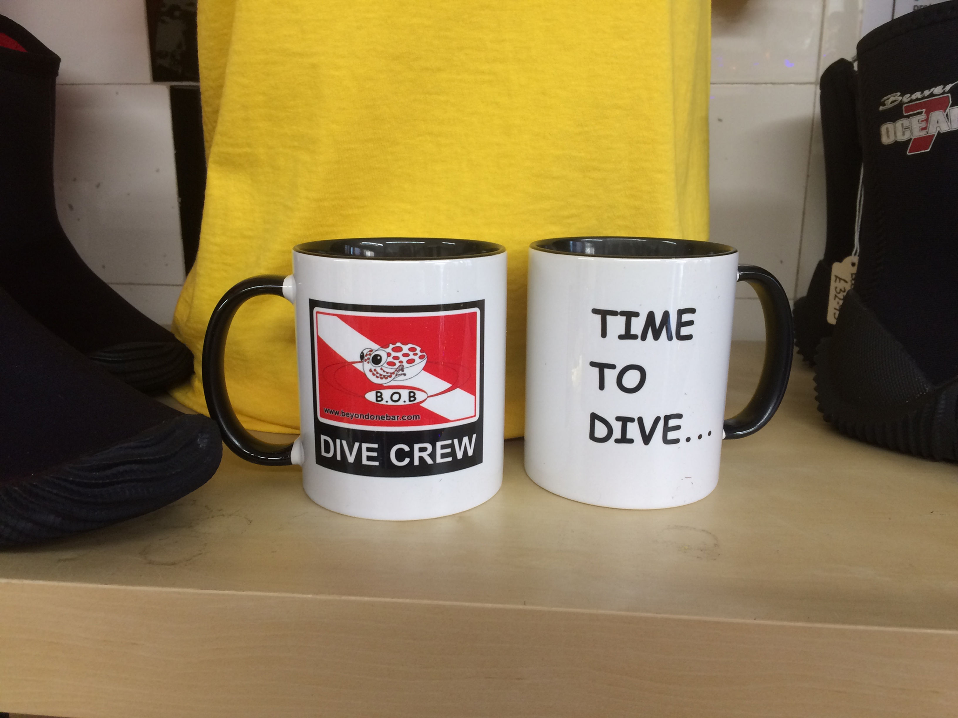 Beyond One Bar 'Dive Crew' Mug