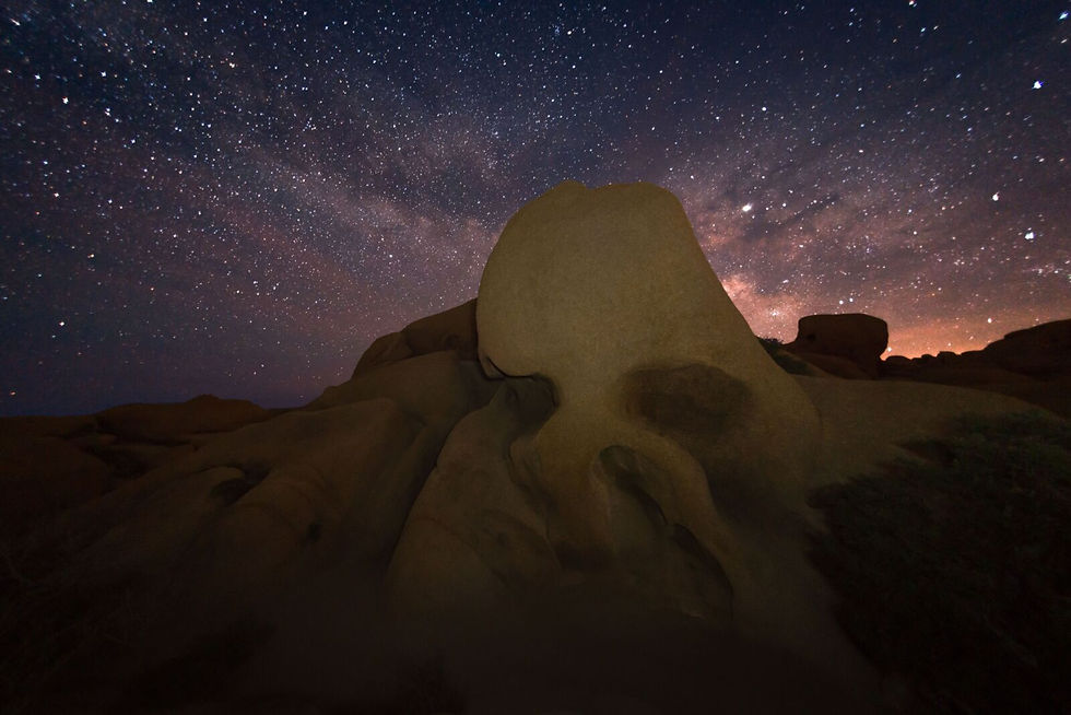 Best Stargazing spots in Joshua Tree - Skull Rock