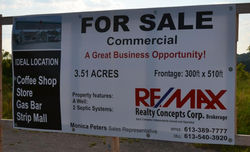 4x8 Commercial sign
