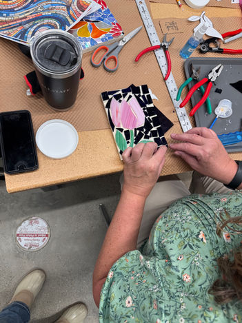 Plan some fun and do a Local Glass Studio Mosaic