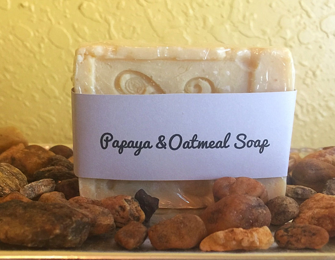 Papaya Oatmeal Soap