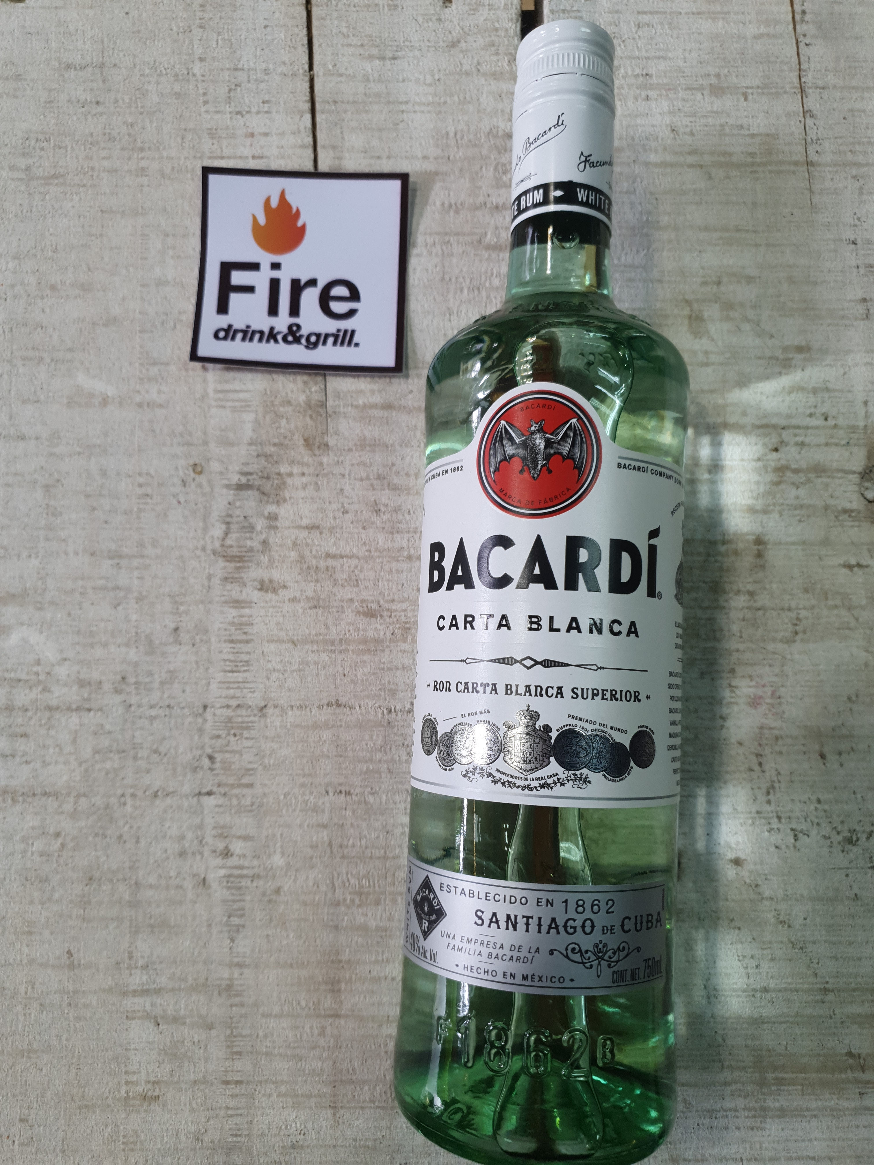 Bacardi Carta Blanca 750ml