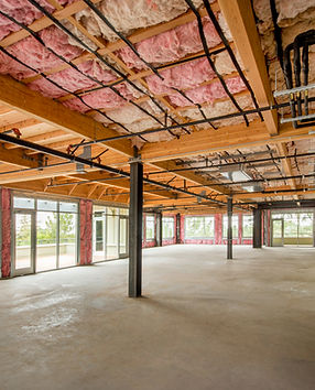 Insulation Installation in Room