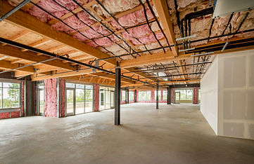 Insulation Installation in Room