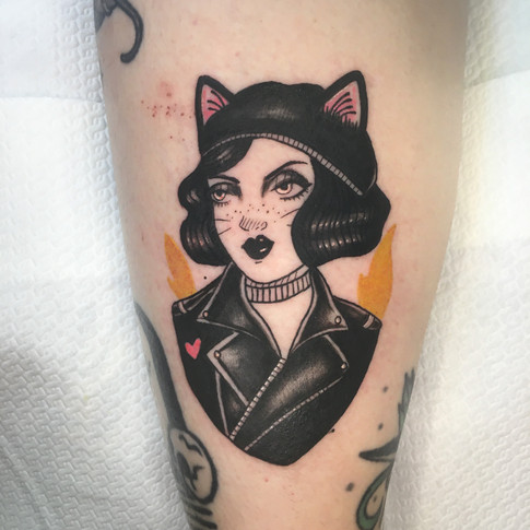 Ilustrativo / neo-tradicional tattoo, Morning Glory Tattoo Valencia