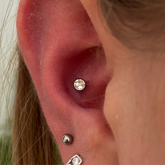 Conch piercing