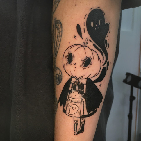 Ilustrativo / blackwork tattoo, Morning Glory Tattoo Valencia