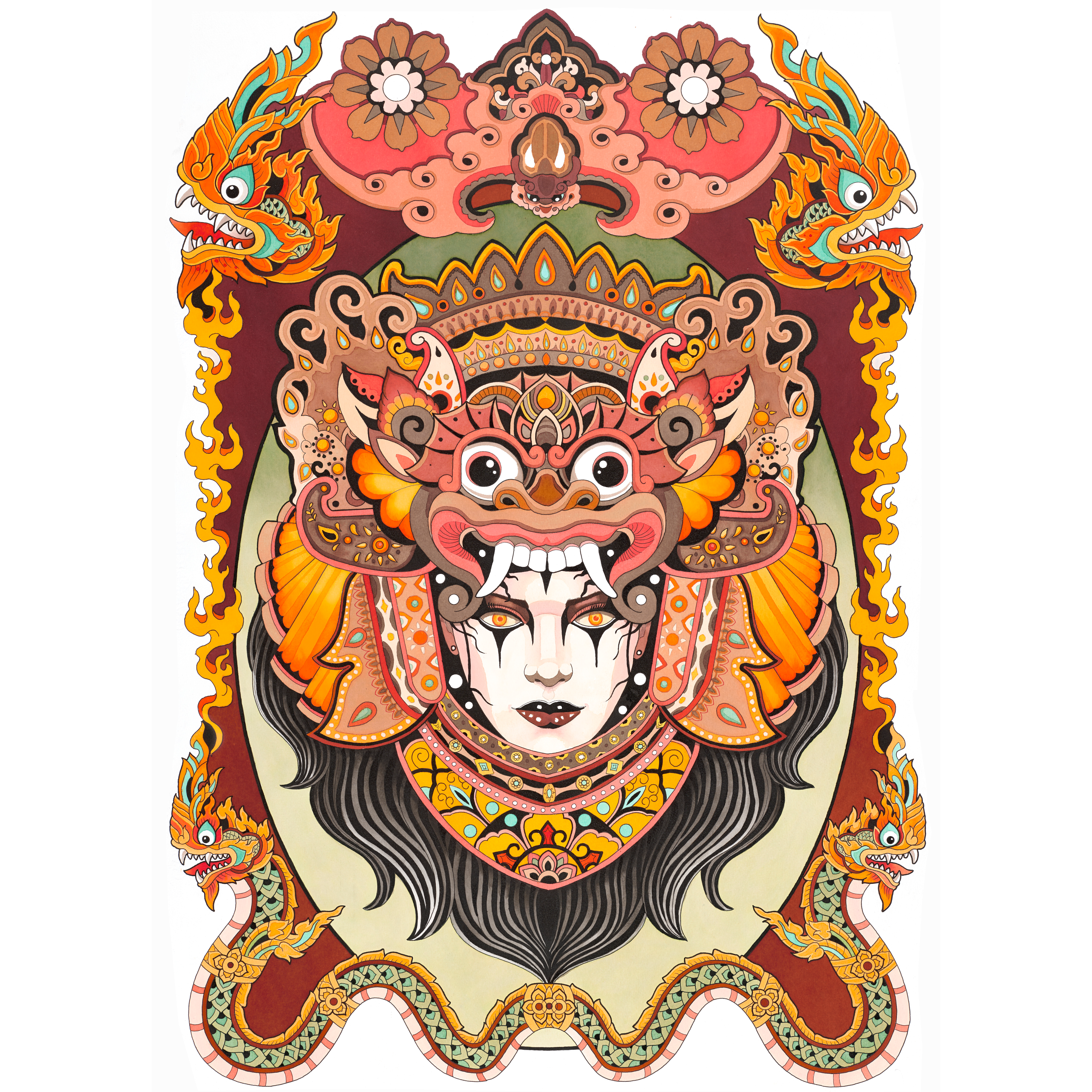 Bali Barong Mask