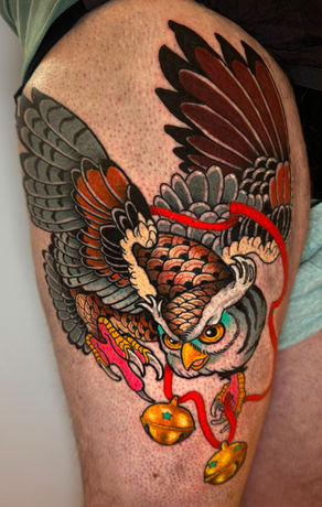 award winning neo traditional tattoo Valencia