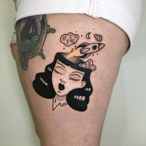 Tatuaje realizado por Vandehalo en Valencia