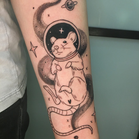 Ilustrativo / blackwork tattoo, Morning Glory Tattoo Valencia