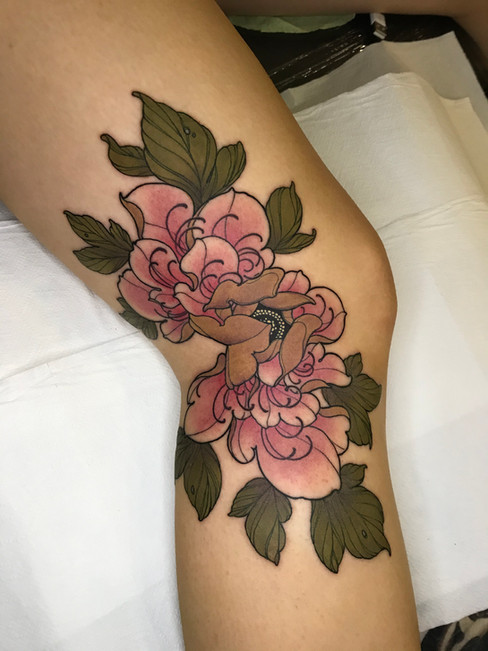 Tatuaje realizado por Alex Sketch