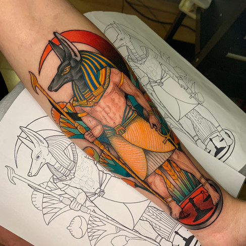 Tatuaje realizado por Cristopher Mendez en Morning Glory Tattoo & Gallery Valencia