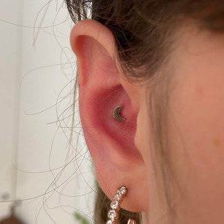 Conch piercing