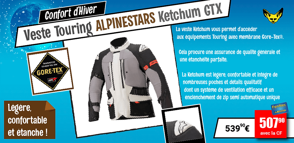 Veste Touring ALPINESTARS Ketchum GTX