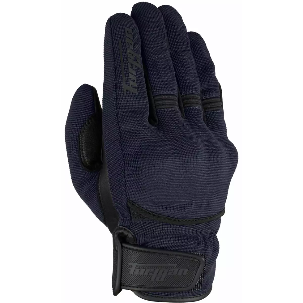 Miniature : Gants FURYGAN Jet D3O noir bleu face coque