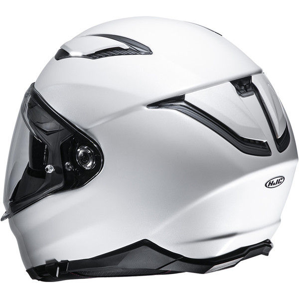 Miniature : CASQUE HJC F70 Uni Blanc Nacré vue de dos