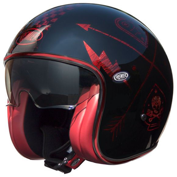 Miniature : Casque Jet Fibre PREMIER