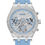 Thumbnail: Guess Heiress Ladies Watch With Light Blue Silicone Strap