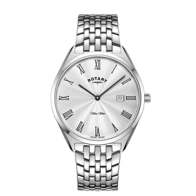 Thumbnail: ROTARY ULTRA SLIM GENTS WATCH - GB08010/01